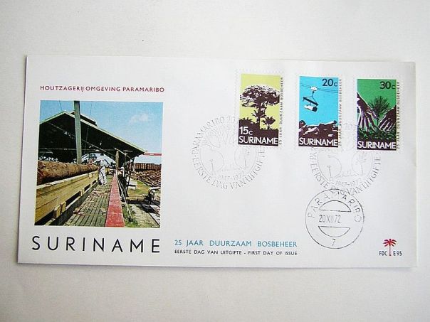 1972 Duurzaam bosbeheer Suriname - (5029)